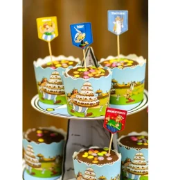 Asterix Cake Toppers 8-pack