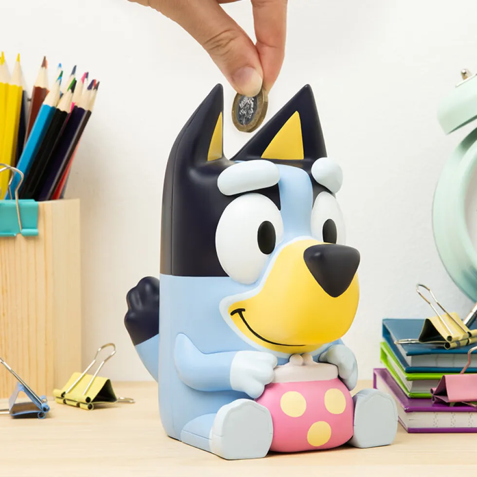 Bluey 3D Sparbössa med ljud