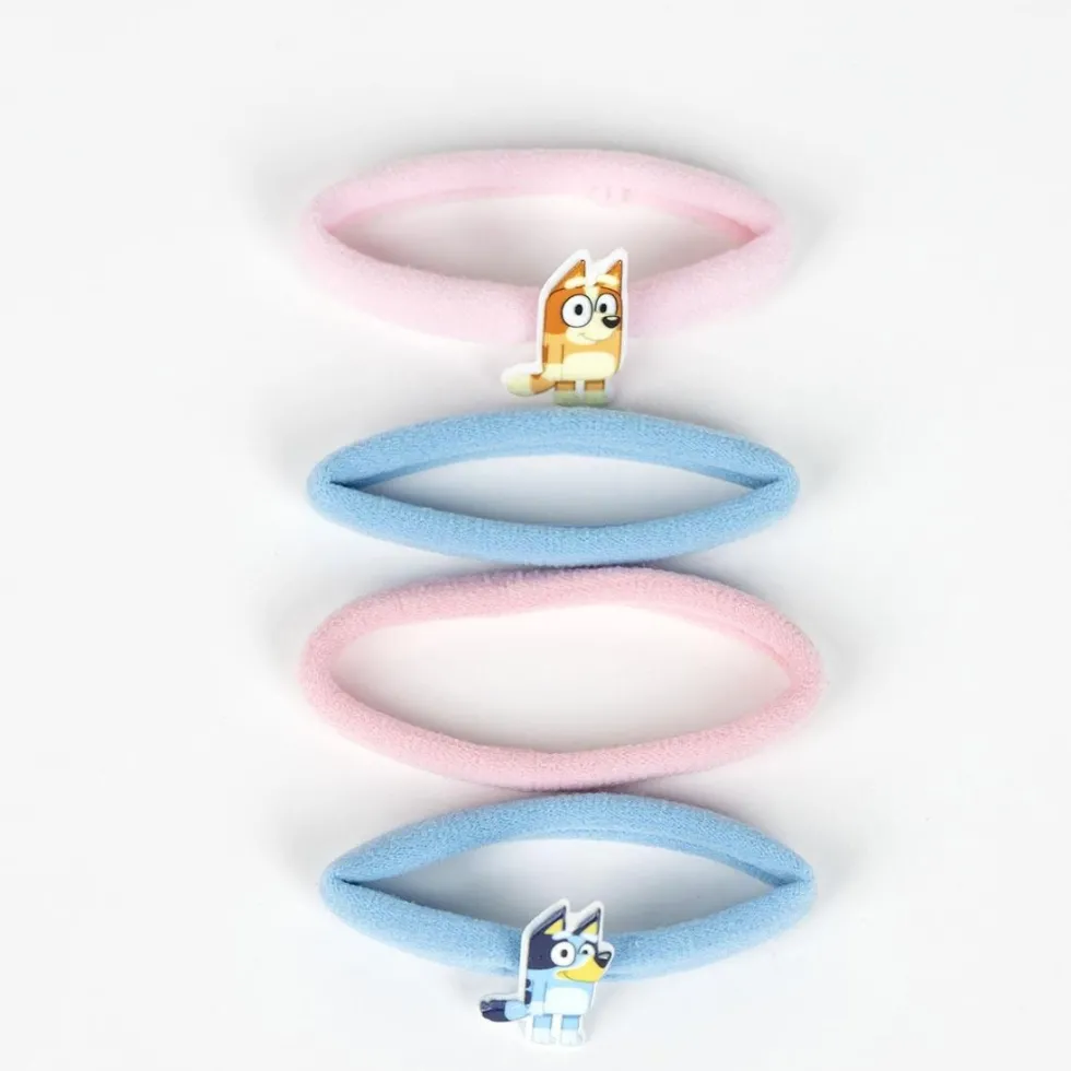 Bluey Hårsnoddar 4-pack