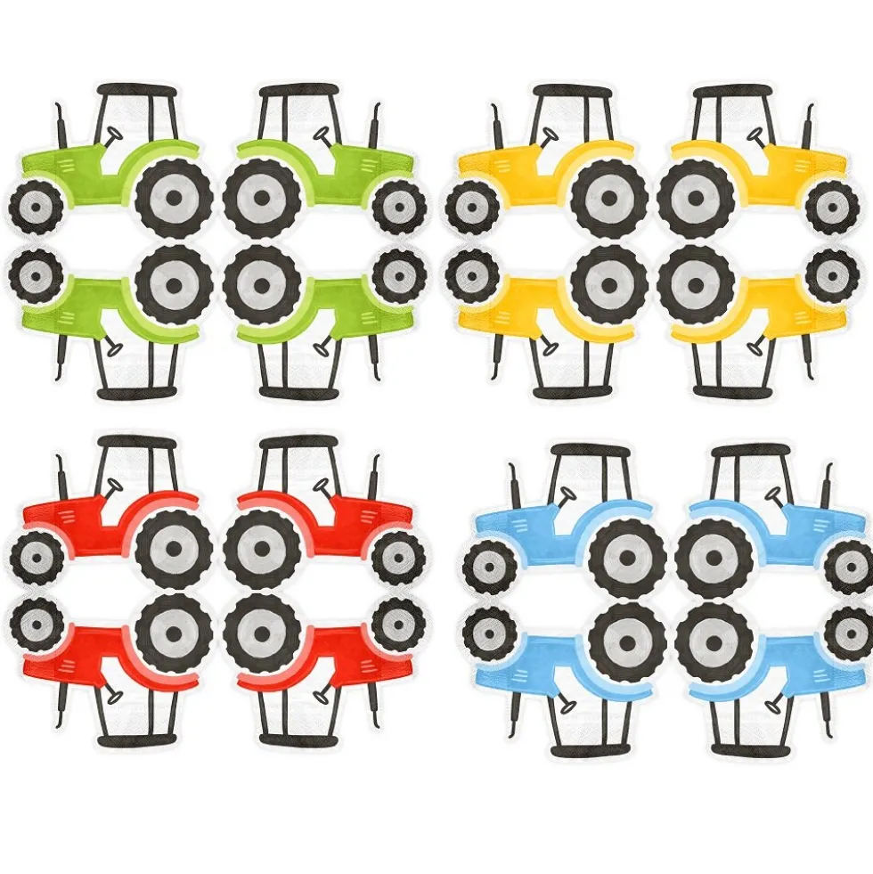Bondgård Traktor-Servetter 12-pack