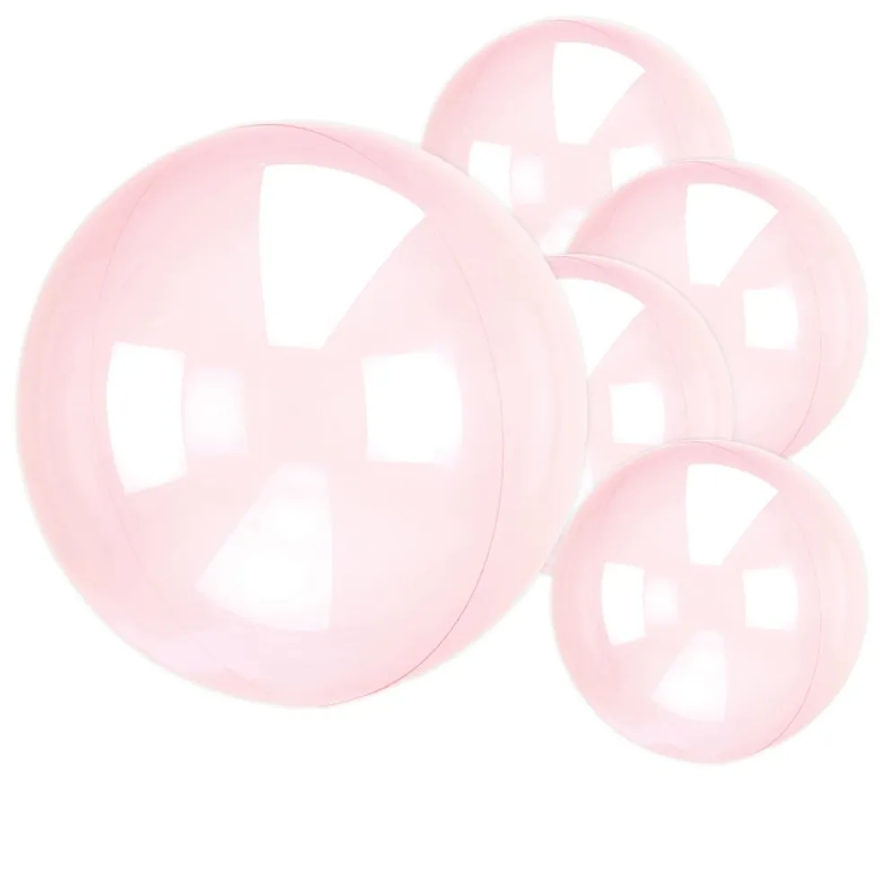 Clearz Crystal - Mörkrosa ballong 1-pack