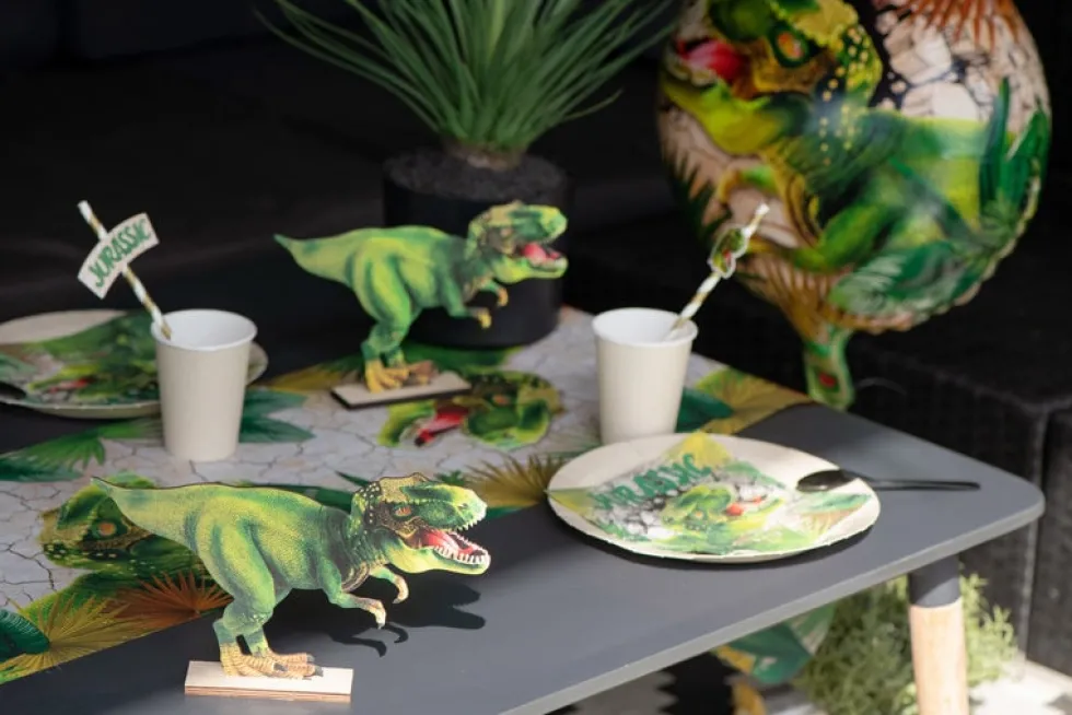 Dinosaurie - Kalaspåsar i papper 10-pack