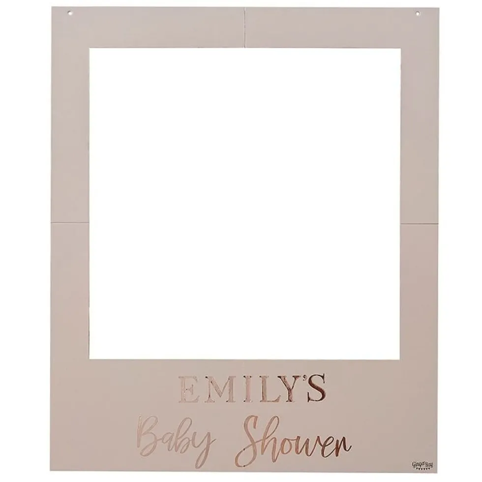 DIY Fotoram - Baby Shower