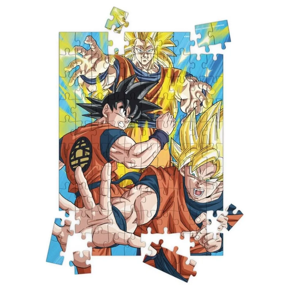 Dragon Ball Z - Pussel Goku Saiyan 3D 100 bitar