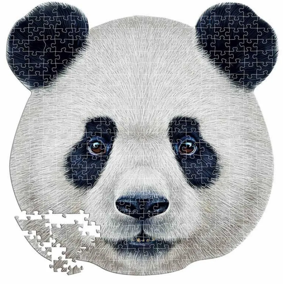 Educa Silhuett Pussel, Panda ansikte 353 bitar