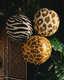Folieballong Leopardmönster 50 cm