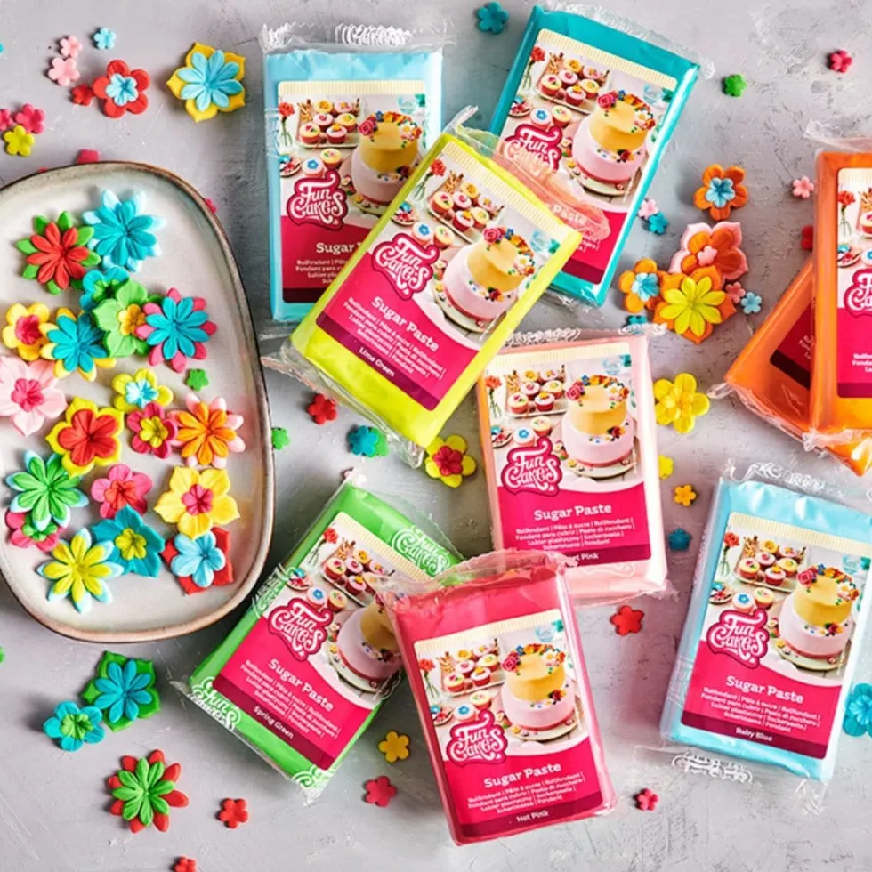 FunCakes - Sockerpasta Baby Blå 250 gram