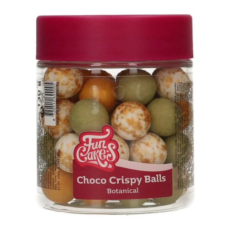 FunCakes - Stora Chokladkulor Botanical 130 gram