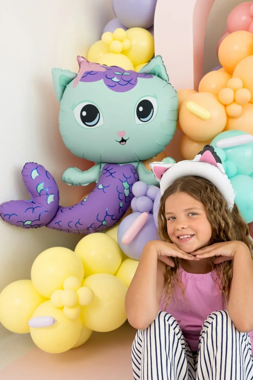 Gabby's Dollhouse Folieballong MerCat 82 cm