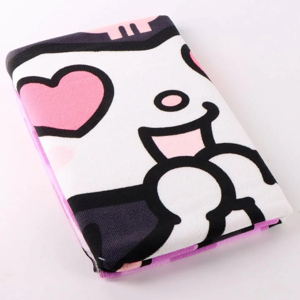 Hello Kitty Kuromi Badhandduk 70 x 140 cm