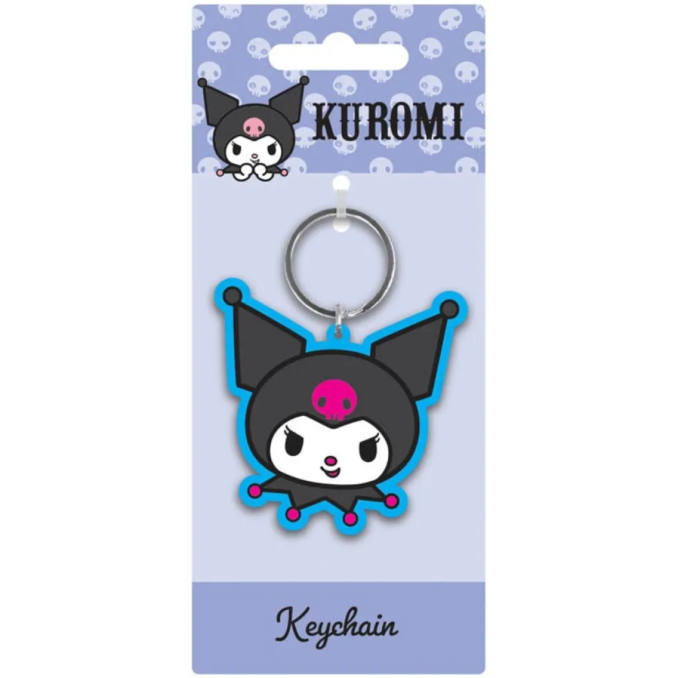 Hello Kitty Kuromi Smile Nyckelring