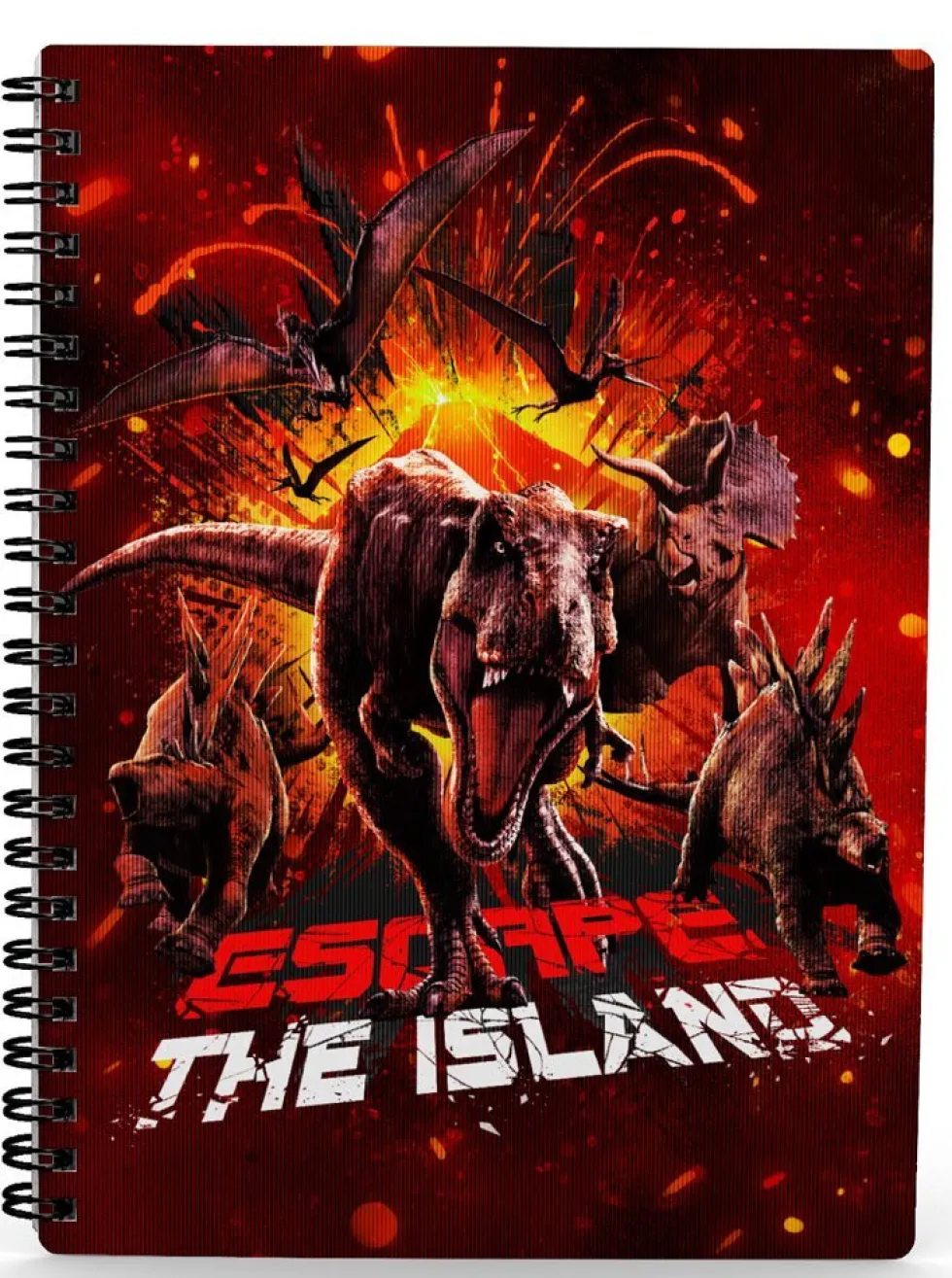 Jurassic World - Anteckningsbok A5 Dinosaur Escape