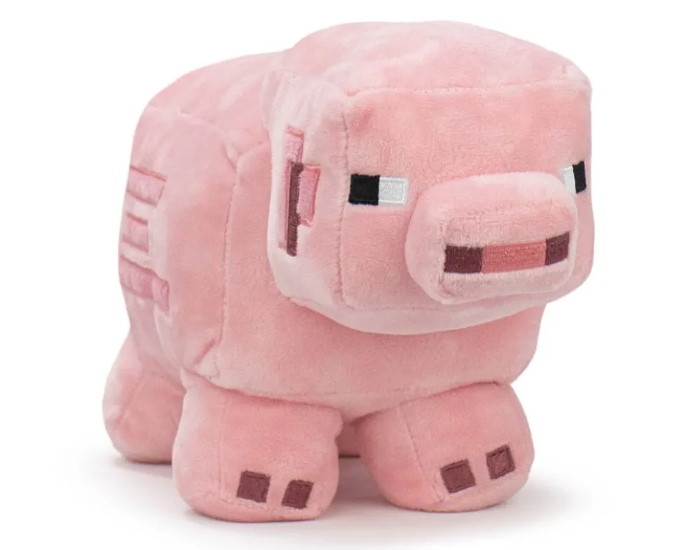 Minecraft Rosa Gris Gosedjur 30 cm