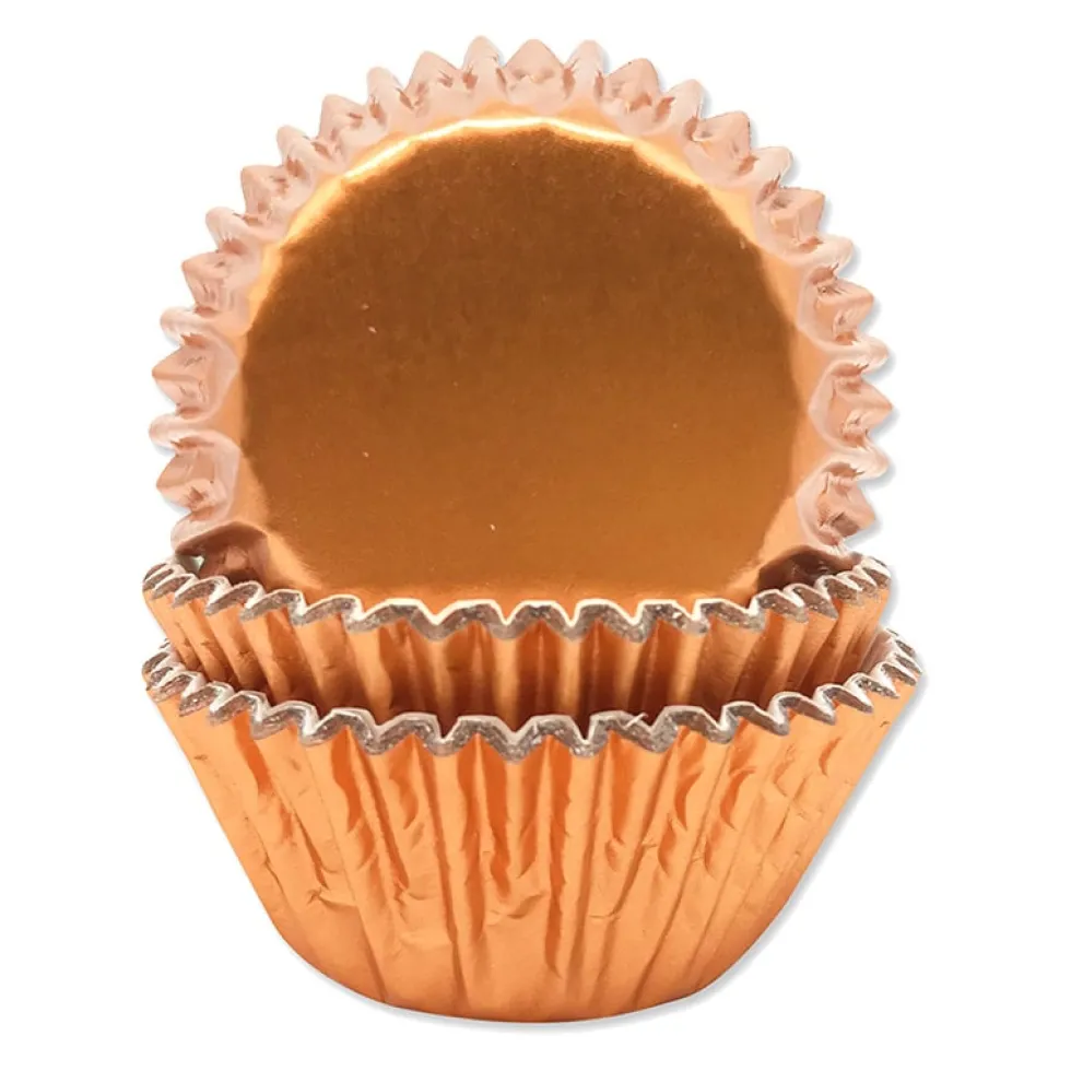 Muffinsformar i roséguld 45-pack