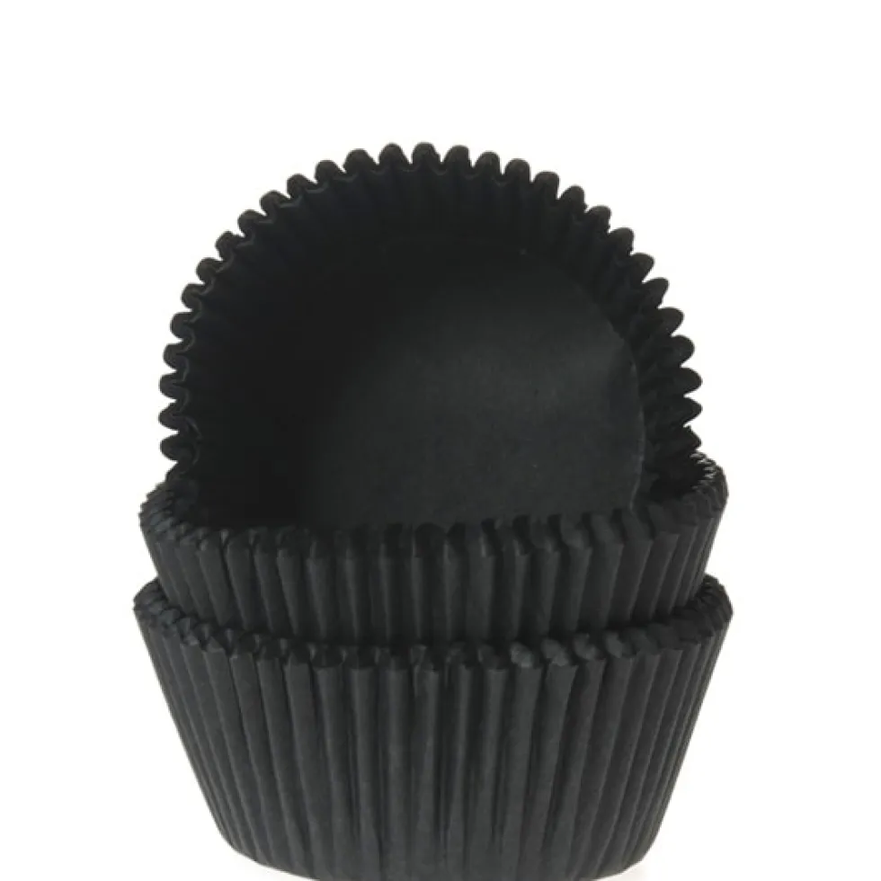 Muffinsformar Mini - Svart 60-pack