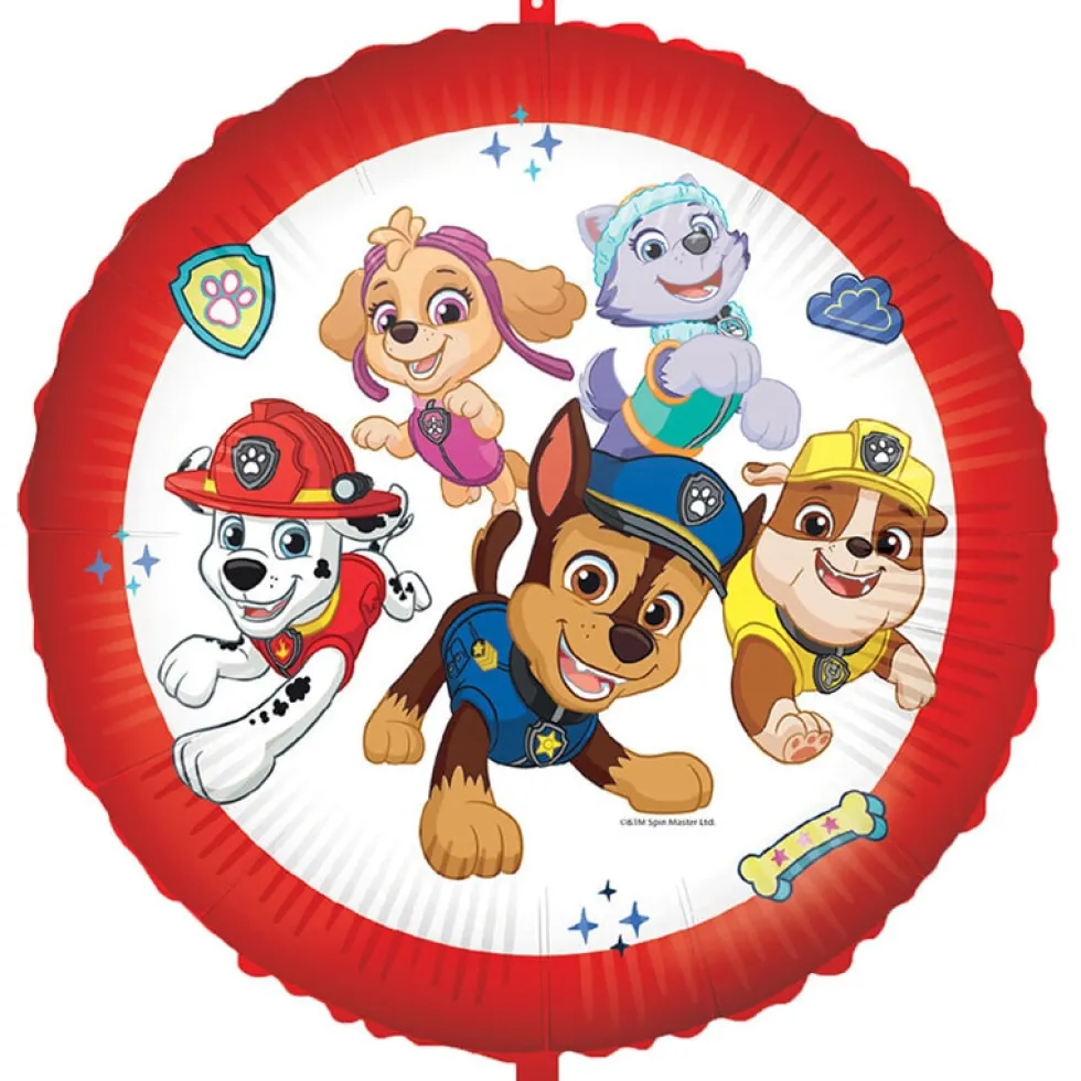 Paw Patrol - Folieballong med ballongvikt