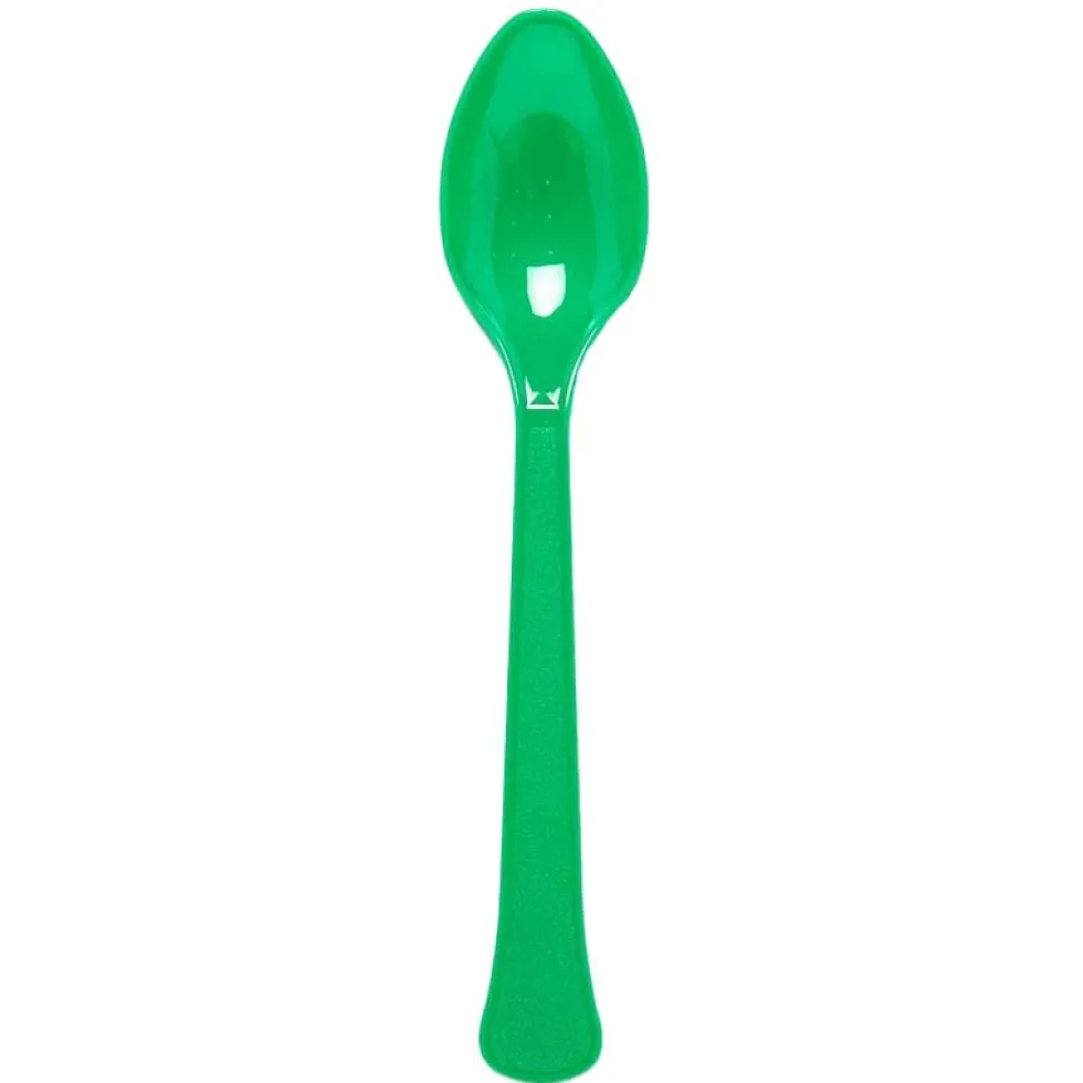 Plastskedar Gröna 24-pack