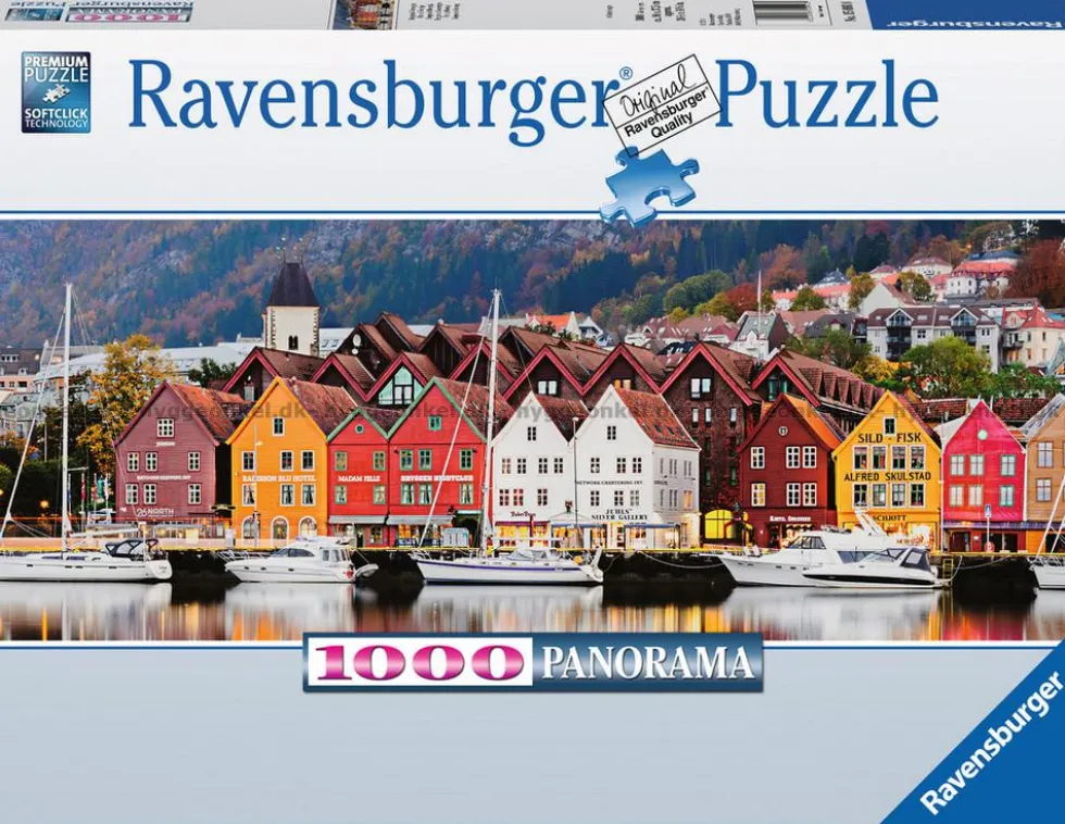 Ravensburger Pussel - Hamn i Norge 1000 bitar