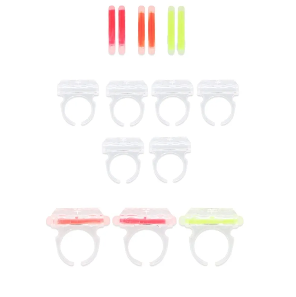 Ringar glow in the dark 6-pack