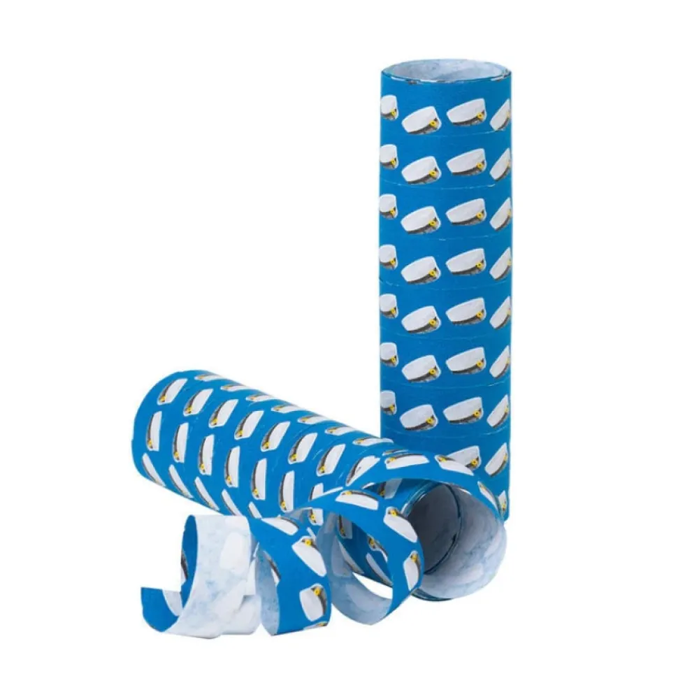 Serpentiner med studentmössor 2-pack