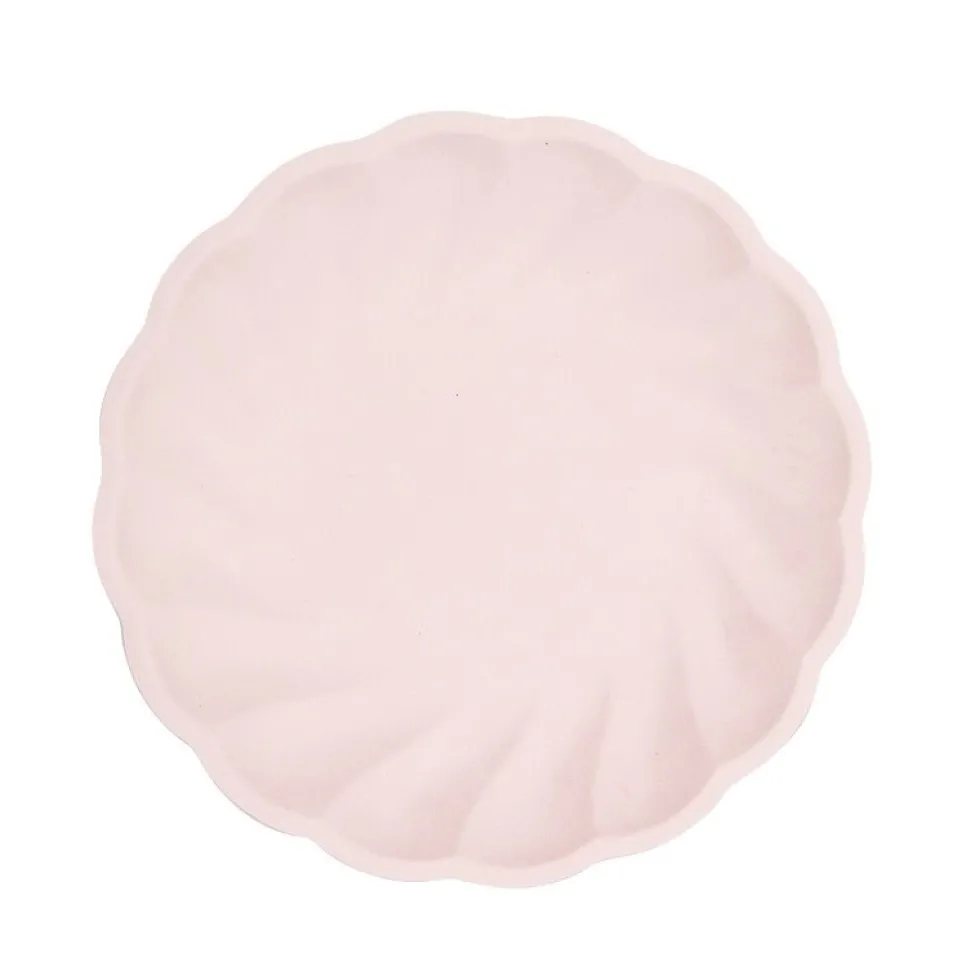 Tallrikar Decor Premium 23 cm Rosa 6-pack