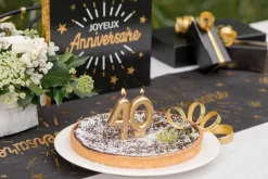Tårtljus i Guld 40 år